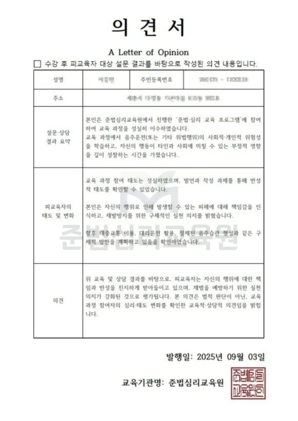 의견서 컨설팅 - 이미지 2